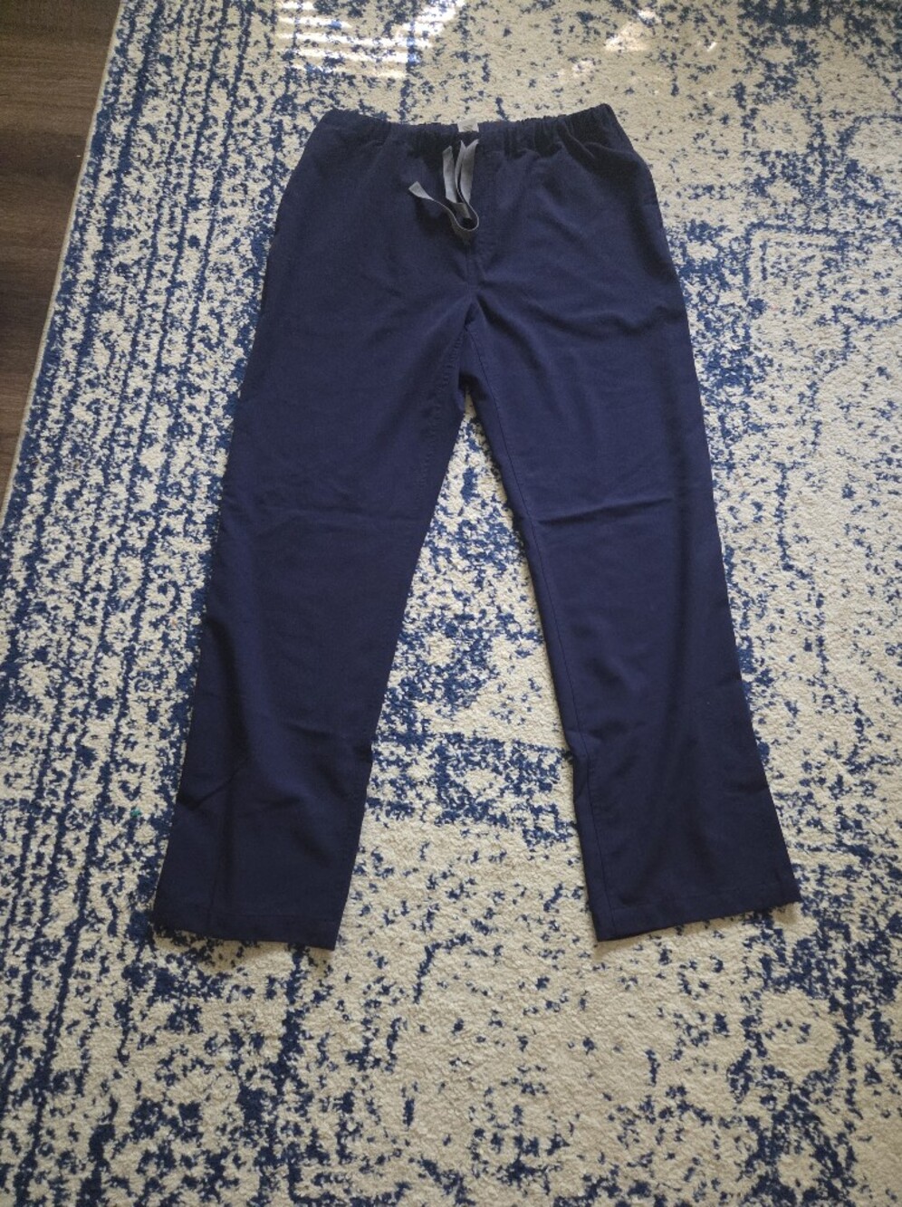 Figs Navy Drawstring Pants